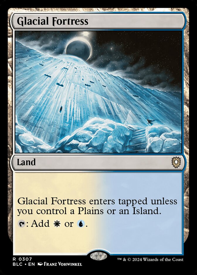 Glacial Fortress (307) - Bloomburrow Commander (BLC)