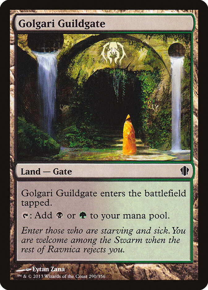 Golgari Guildgate (290) - Commander 2013 (C13)