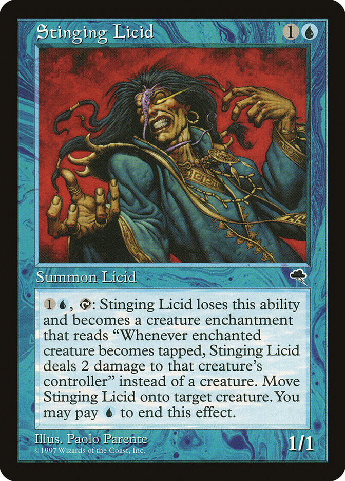 Stinging Licid (91) - Tempest (TMP)