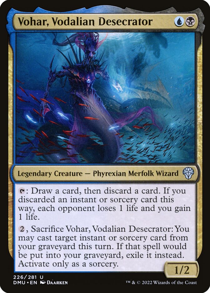 Vohar, Vodalian Desecrator (226) - Dominaria United (DMU)