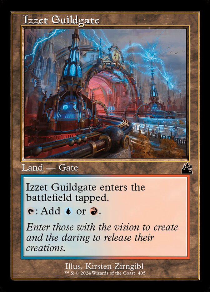 Izzet Guildgate (405) - Ravnica Remastered (RVR)