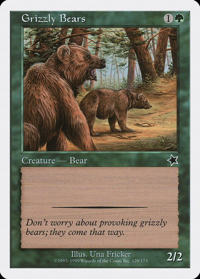 Grizzly Bears (129) - Starter 1999 (S99)