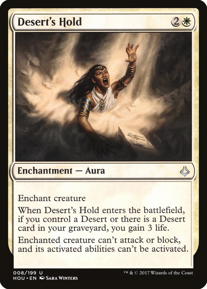 Desert's Hold (8) - Hour of Devastation (HOU)