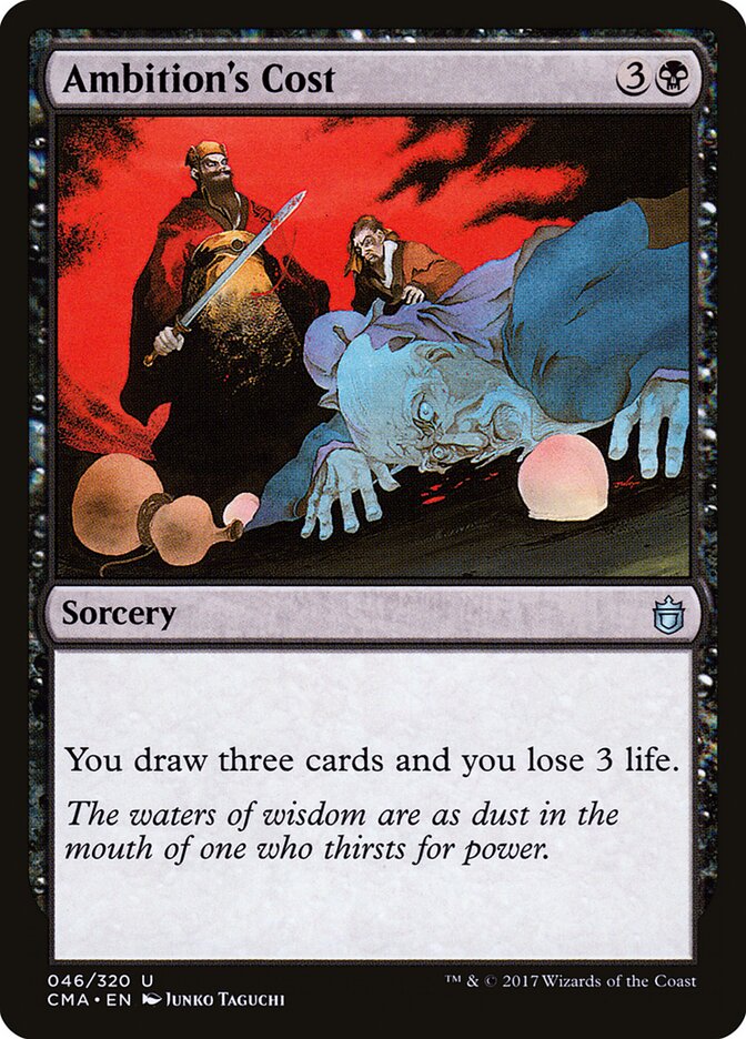 Ambition's Cost (46) - Commander Anthology (CMA)