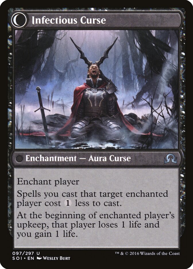 Accursed Witch // Infectious Curse (97) - Shadows over Innistrad (SOI)