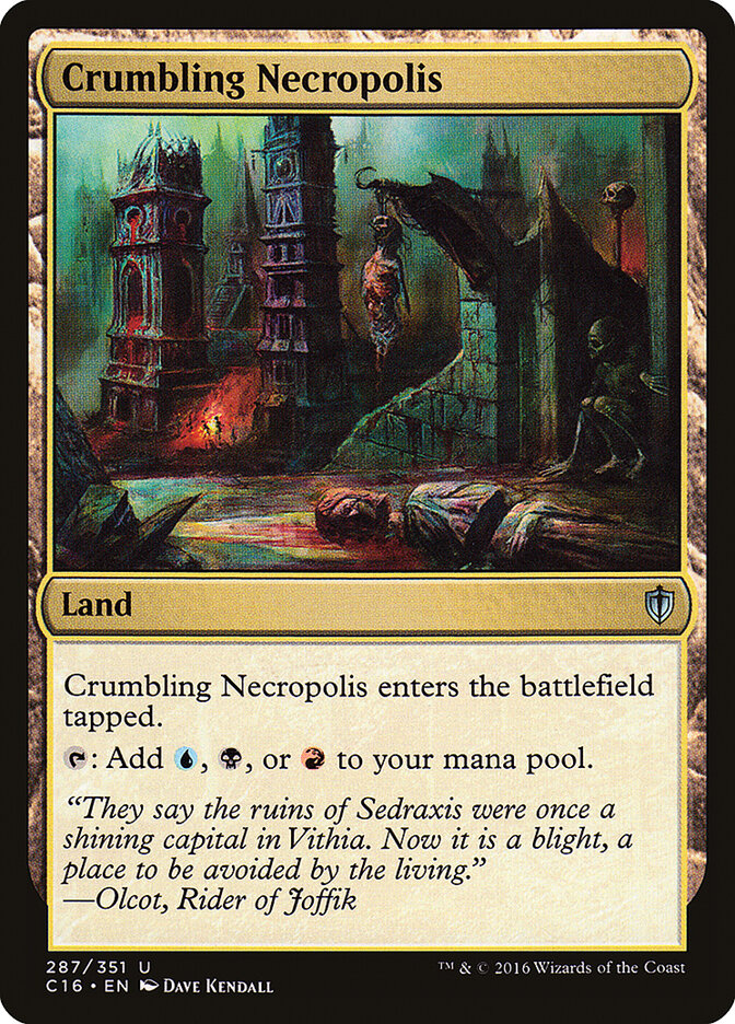 Crumbling Necropolis (287) - Commander 2016 (C16)