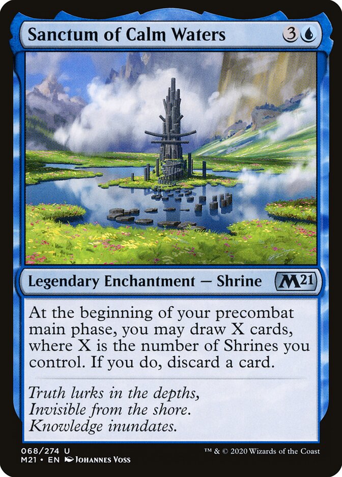 Sanctum of Calm Waters (68) - Core Set 2021 (M21)