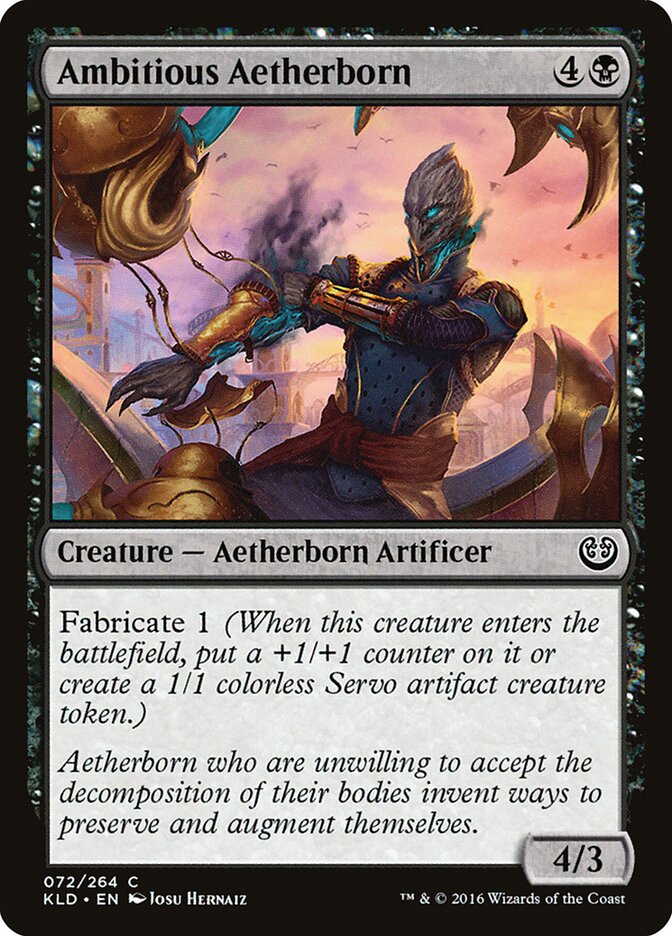 Ambitious Aetherborn (72) - Kaladesh (KLD)