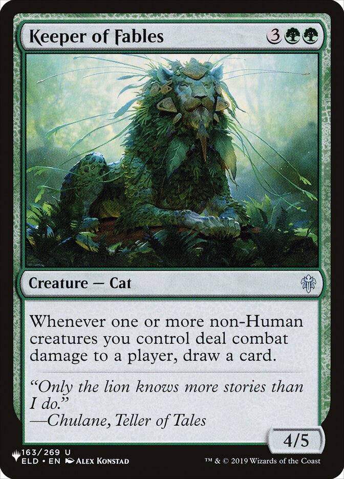 Keeper of Fables - The List (PLST)