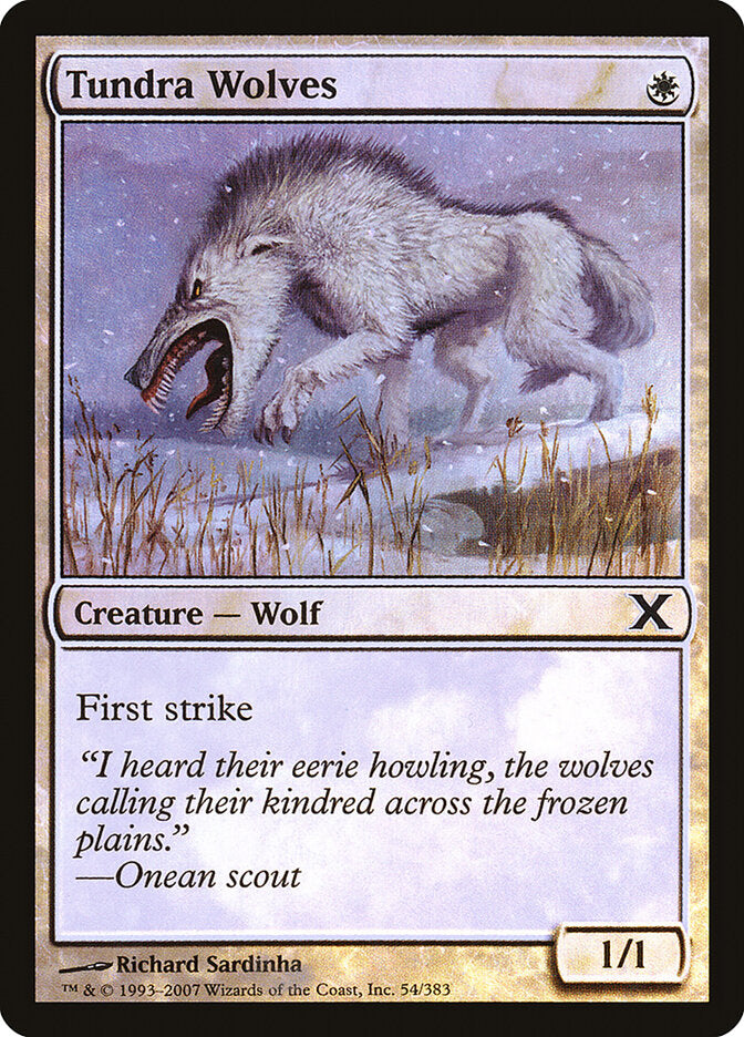 Tundra Wolves (54) - Tenth Edition (10E)