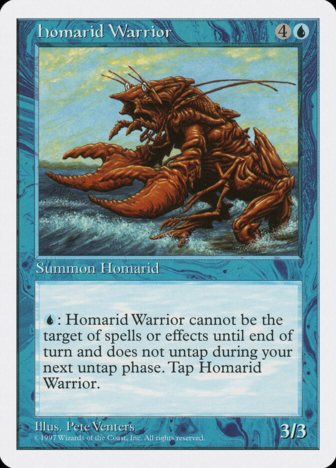Homarid Warrior (92) - Fifth Edition (5ED)