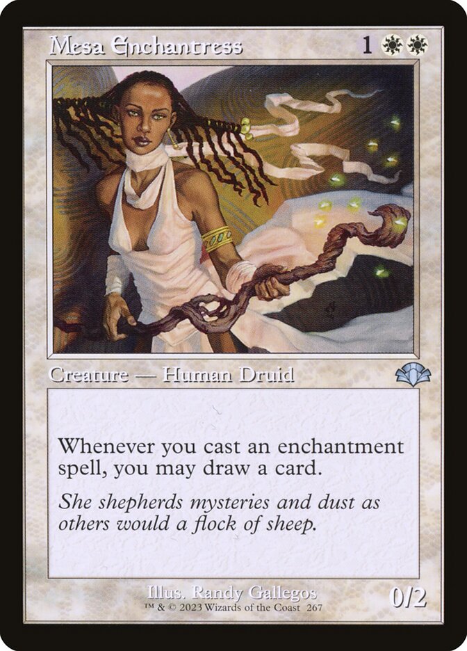 Mesa Enchantress (267) - Dominaria Remastered (DMR)