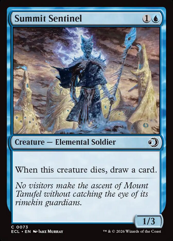 Summit Sentinel (73) - Lorwyn Eclipsed (ECL)