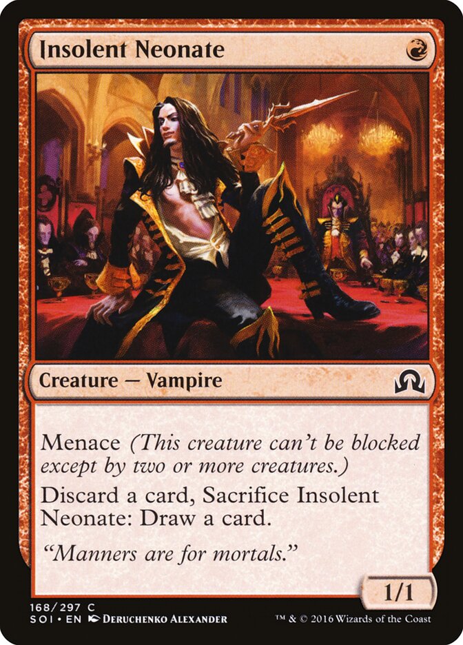 Insolent Neonate (168) - Shadows over Innistrad (SOI)