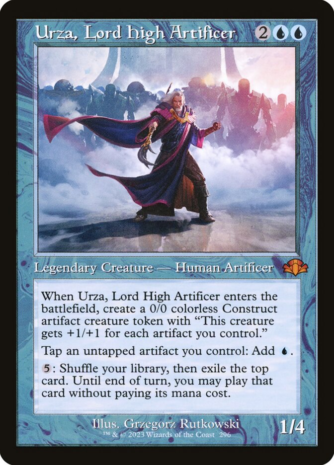 Urza, Lord High Artificer (296) - Dominaria Remastered (DMR)