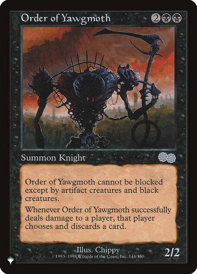 Order of Yawgmoth (USG-144) - The List (PLST)