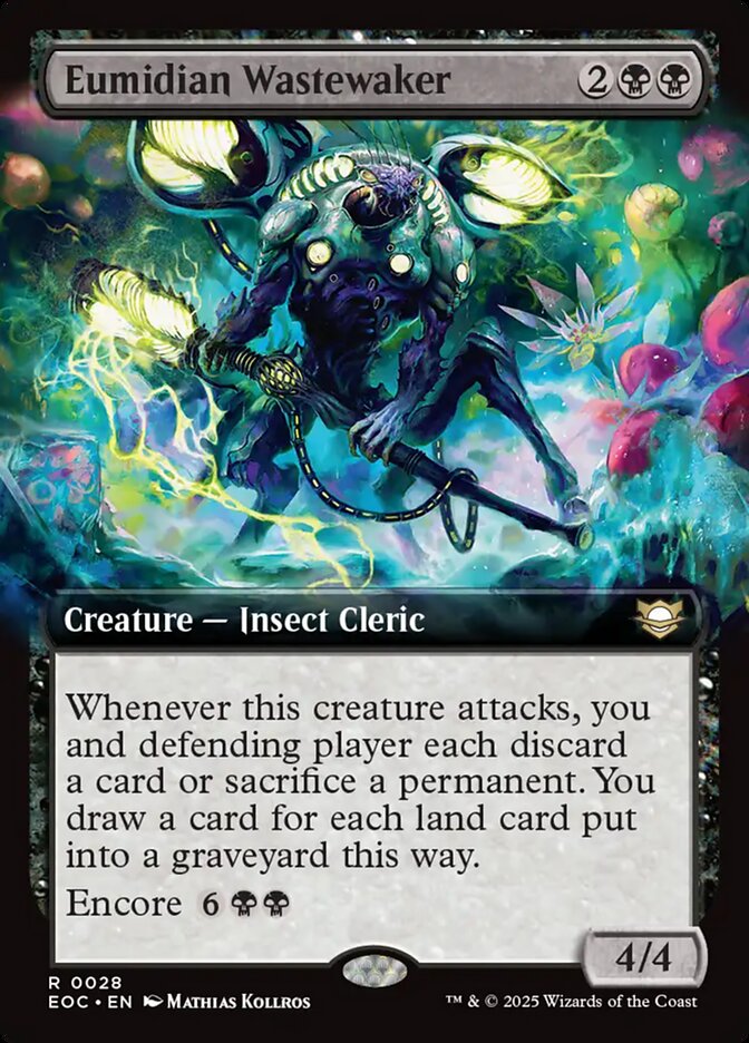 Eumidian Wastewaker (28) - Edge of Eternities Commander (EOC)