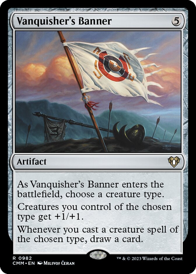 Vanquisher's Banner (982) - Commander Masters (CMM)