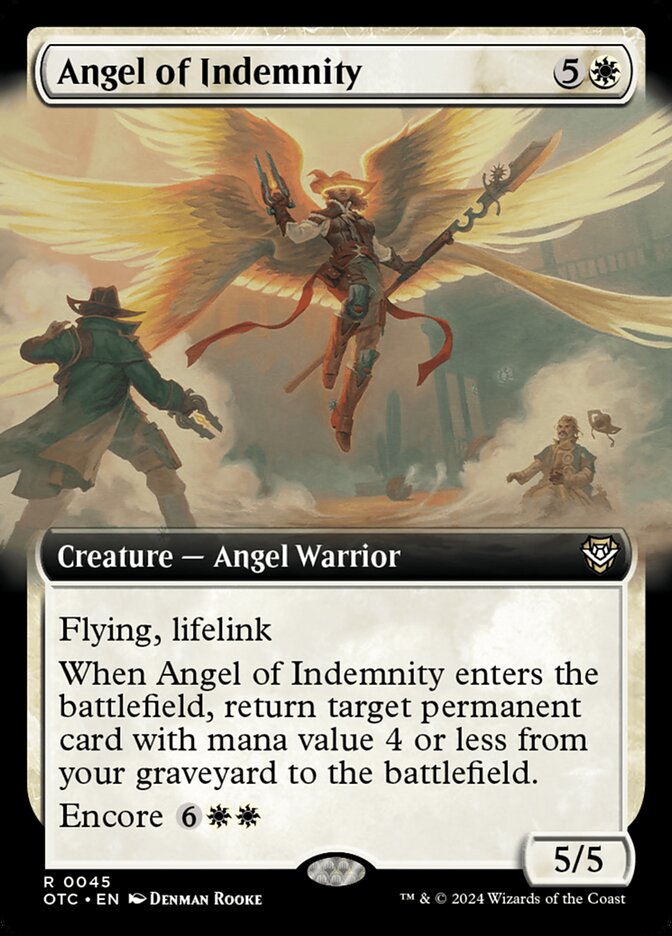 Angel of Indemnity (45) - Outlaws of Thunder Junction Commander (OTC)