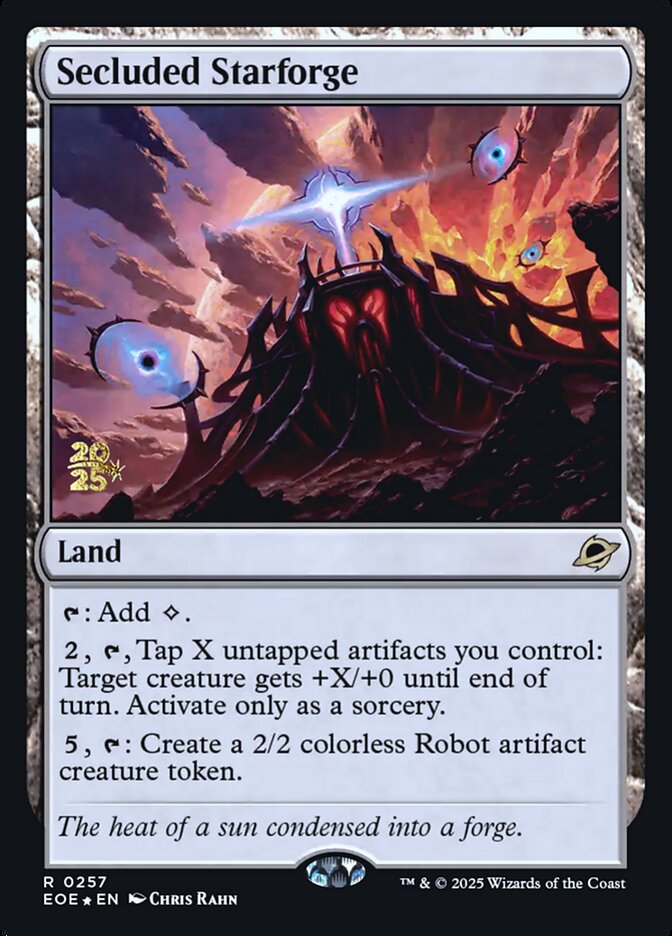 Secluded Starforge (257s) - Edge of Eternities Promos (PEOE)