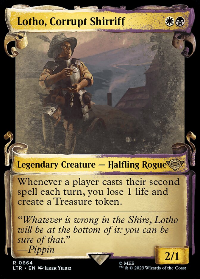 Lotho, Corrupt Shirriff (664) - The Lord of the Rings: Tales of Middle-earth (LTR)