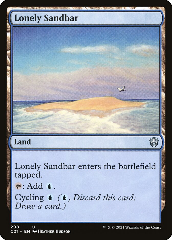 Lonely Sandbar (298) - Commander 2021 (C21)