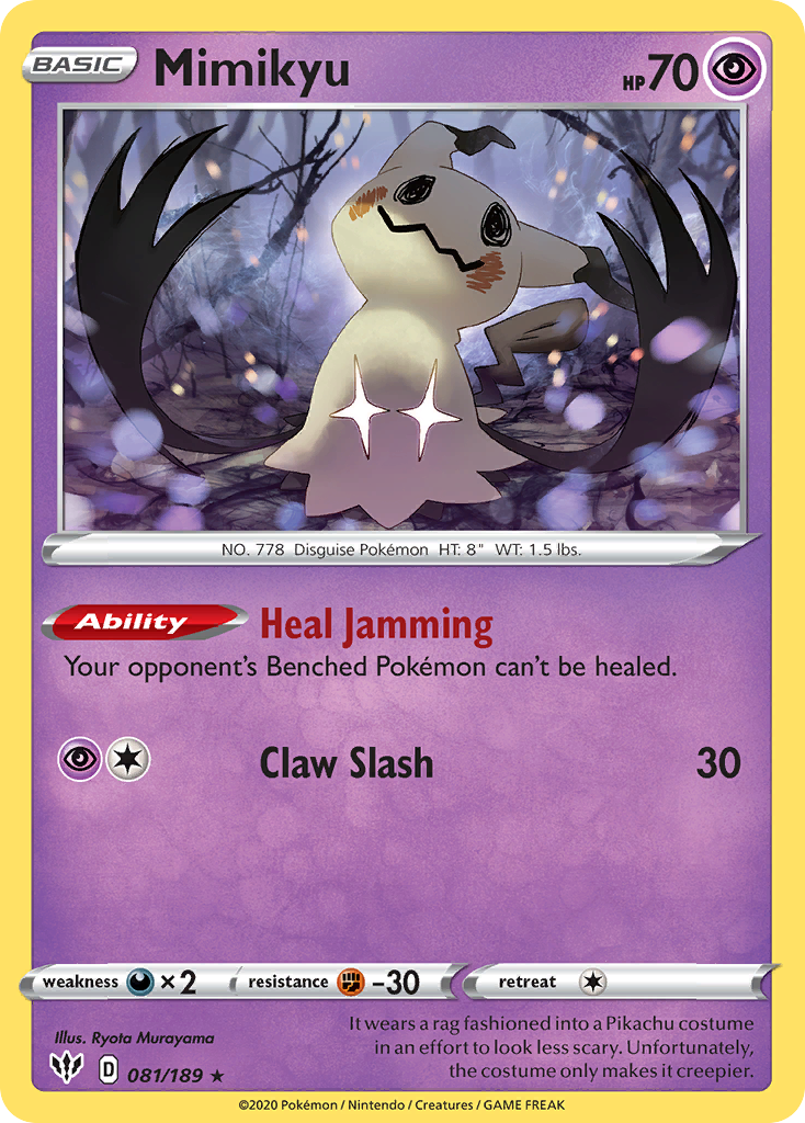 Mimikyu (81/189) - Darkness Ablaze (DAA)