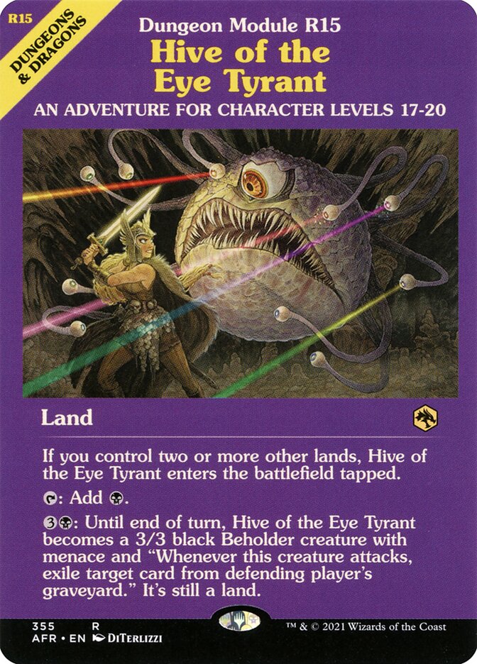 Hive of the Eye Tyrant (355) - Adventures in the Forgotten Realms (AFR)