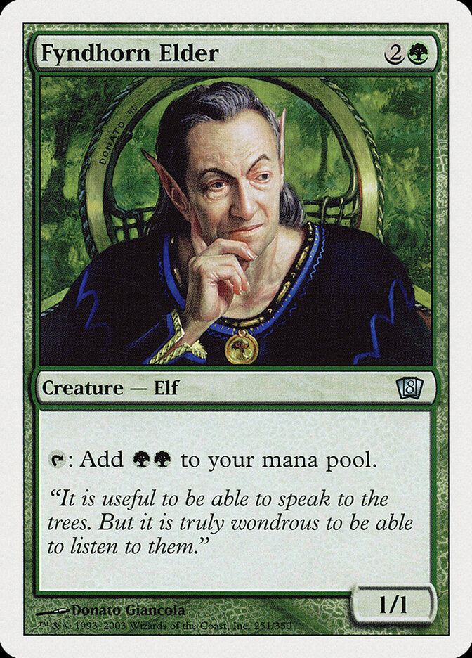 Fyndhorn Elder (251) - Eighth Edition (8ED)