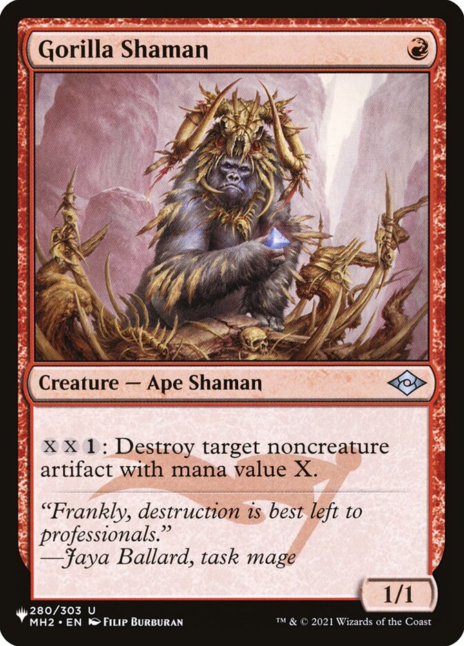 Gorilla Shaman (MH2-280) - The List (PLST)