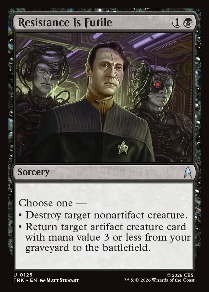Resistance Is Futile (125) - Star Trek (TRK)