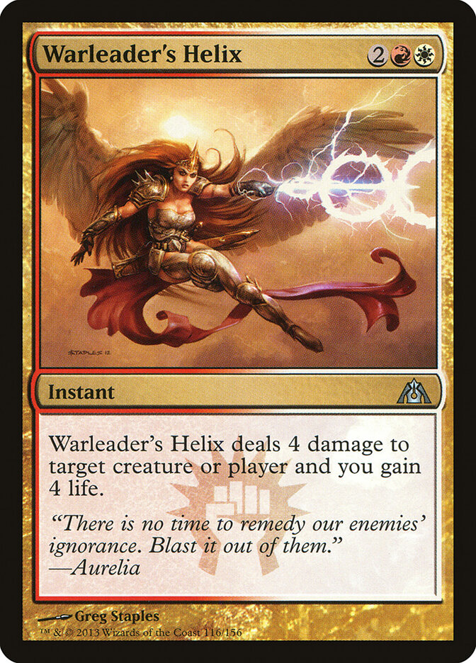 Warleader's Helix (116) - Dragon's Maze (DGM)