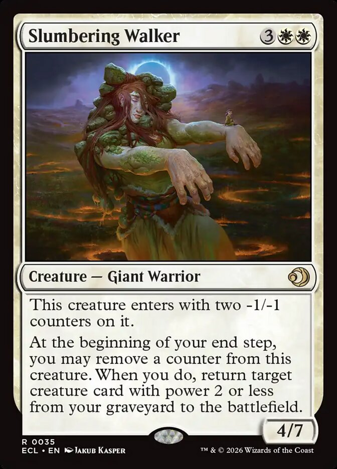 Slumbering Walker (35) - Lorwyn Eclipsed (ECL)