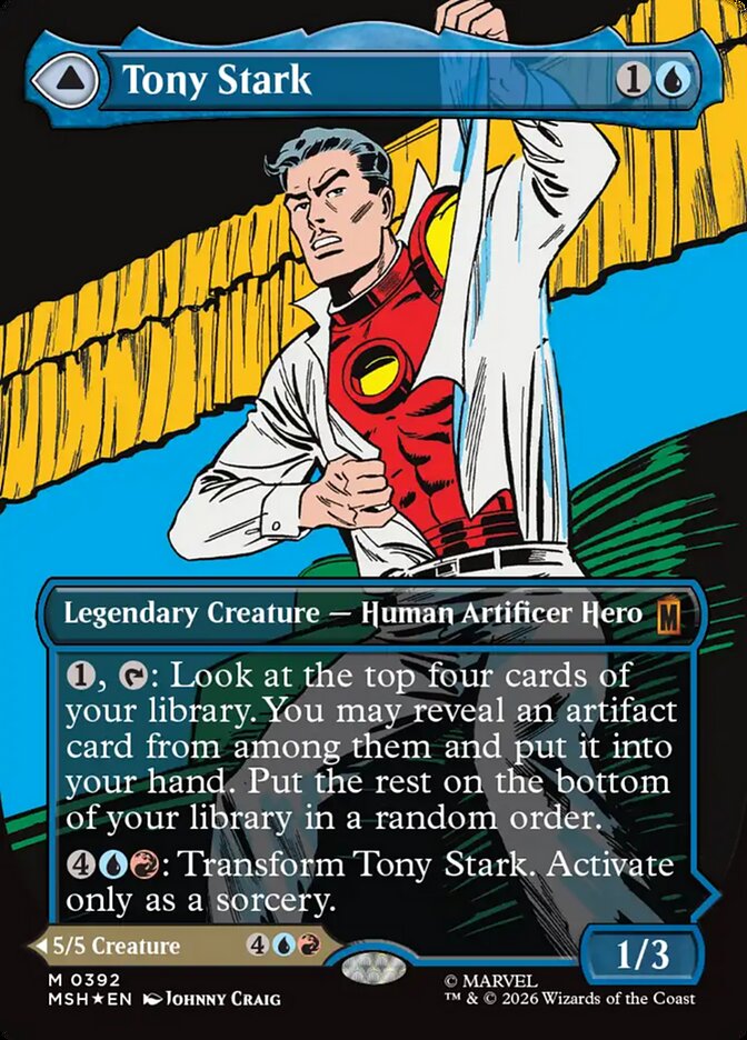 Tony Stark // The Invincible Iron Man (392) - Marvel Super Heroes (MSH)
