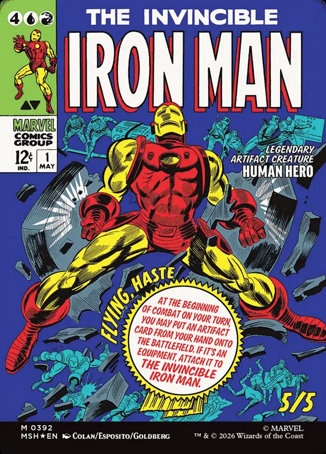 Tony Stark // The Invincible Iron Man (392) - Marvel Super Heroes (MSH)