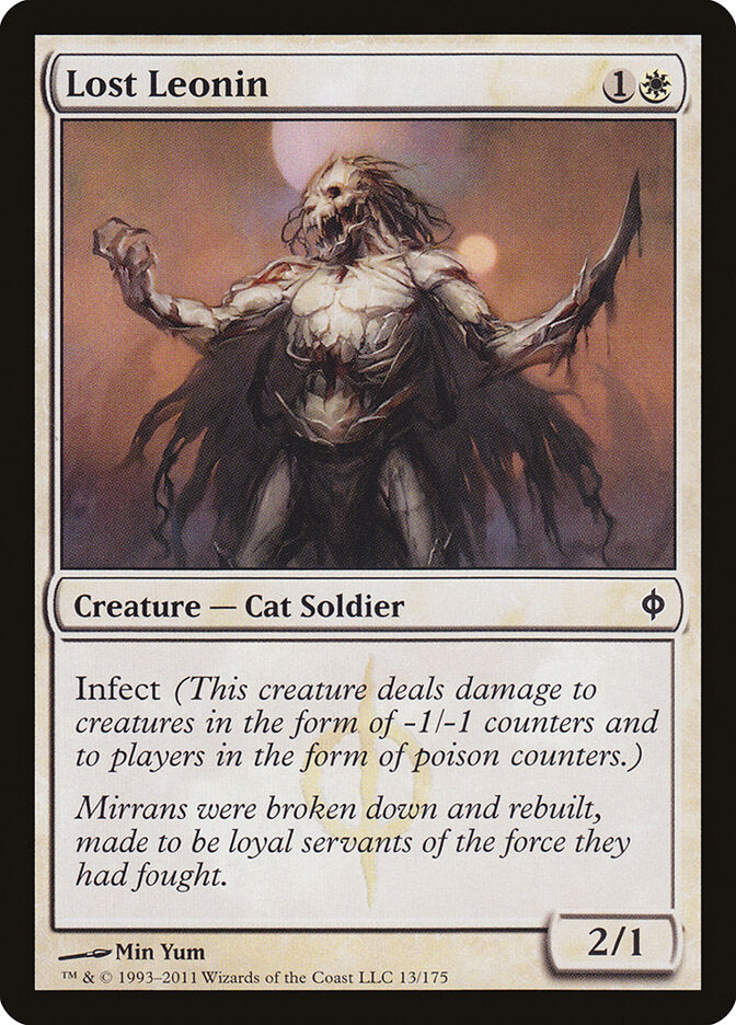 Lost Leonin (13) - New Phyrexia (NPH)