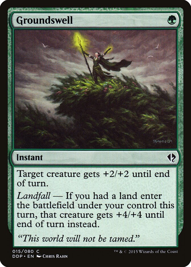 Groundswell (15) - Duel Decks: Zendikar vs. Eldrazi (DDP)
