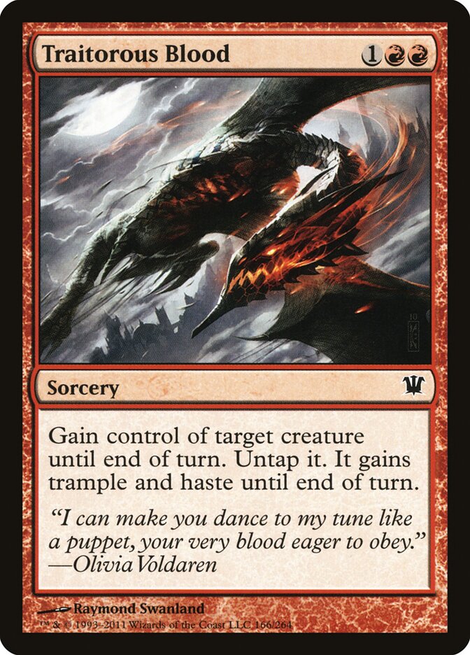 Traitorous Blood (166) - Innistrad (ISD)