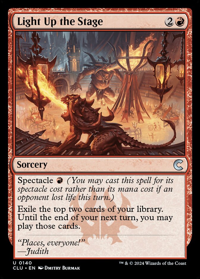 Light Up the Stage (140) - Ravnica: Clue Edition (CLU)