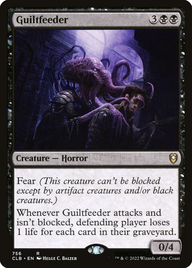 Guiltfeeder (756) - Commander Legends: Battle for Baldur's Gate (CLB)