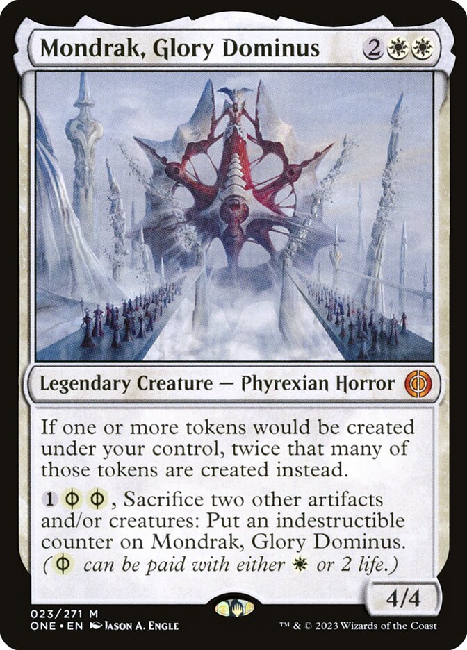 Mondrak, Glory Dominus (23) - Phyrexia: All Will Be One (ONE)