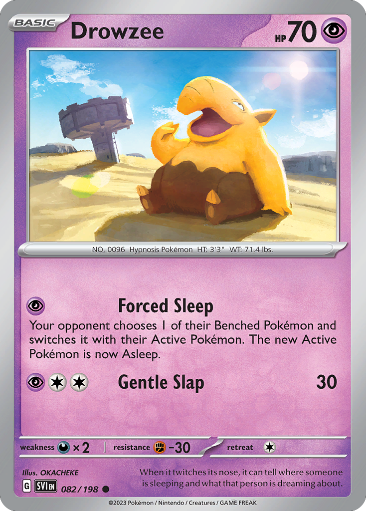 Drowzee (82/198) - Scarlet & Violet (SVI)