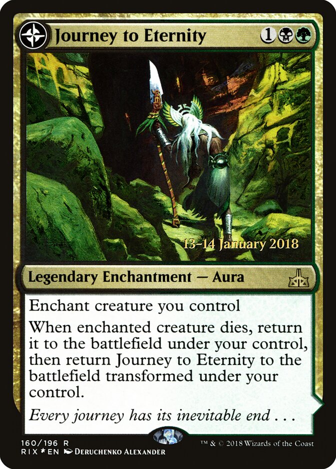 Journey to Eternity // Atzal, Cave of Eternity (160s) - Rivals of Ixalan Promos (PRIX)