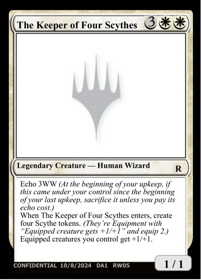 The Keeper of Four Scythes (RW05d) - Unknown Event (UNK)