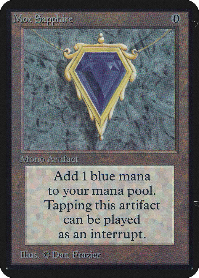 Mox Sapphire (265) - Limited Edition Alpha (LEA)