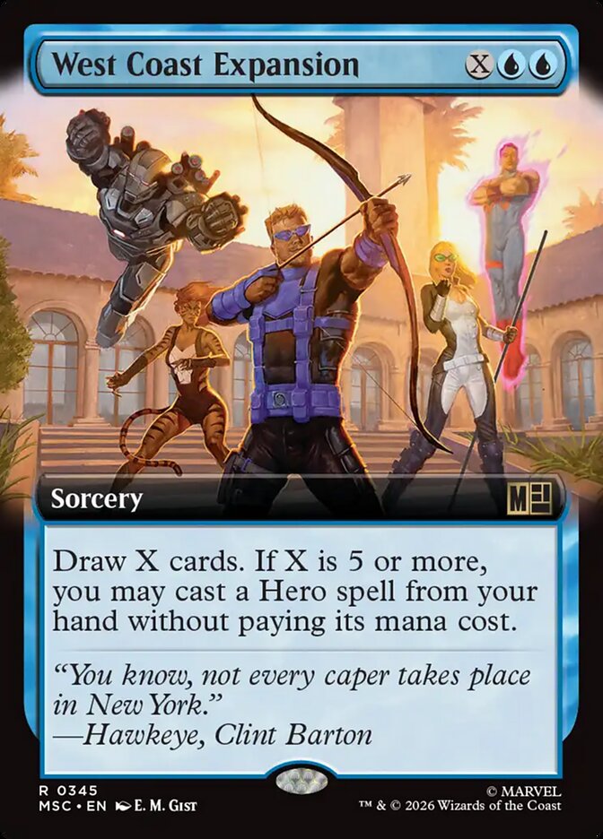 West Coast Expansion (345) - Marvel Super Heroes Commander (MSC)