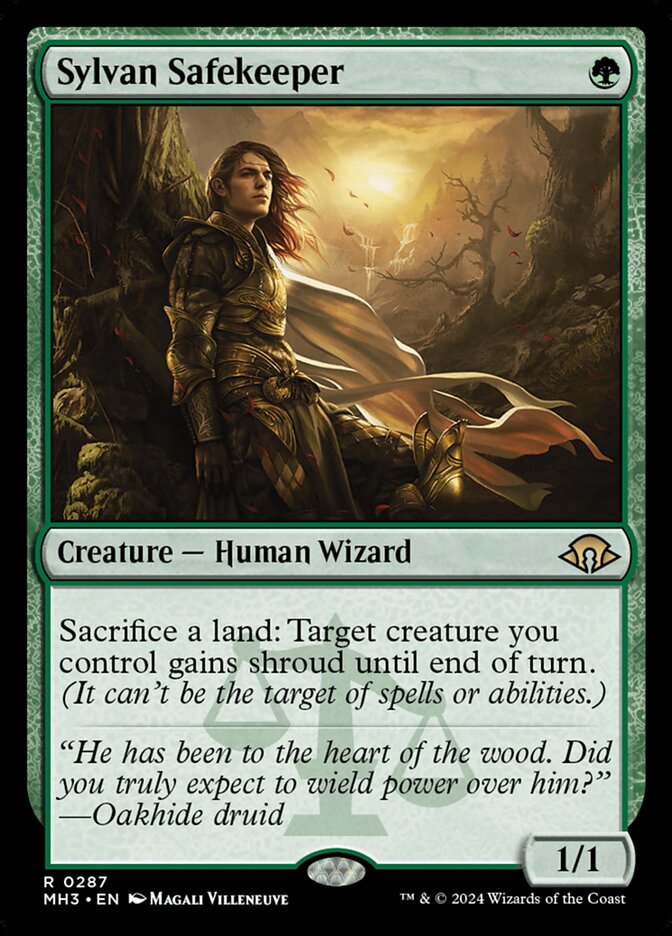 Sylvan Safekeeper (287) - Modern Horizons 3 (MH3)