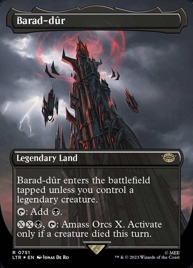 Barad-dûr (751) - The Lord of the Rings: Tales of Middle-earth (LTR)
