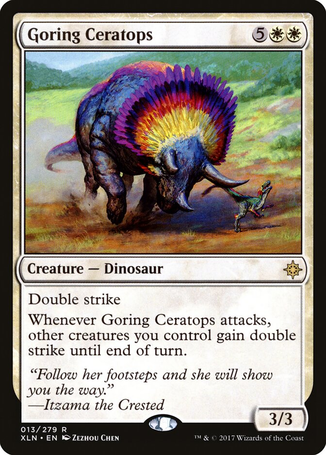 Goring Ceratops (13) - Ixalan (XLN)