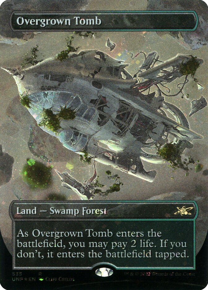 Overgrown Tomb (535) - Unfinity (UNF)
